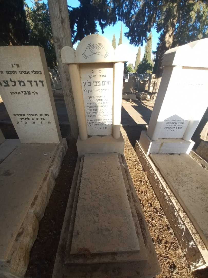 קברו של חיים צבי כ"ץ. תמונה 1