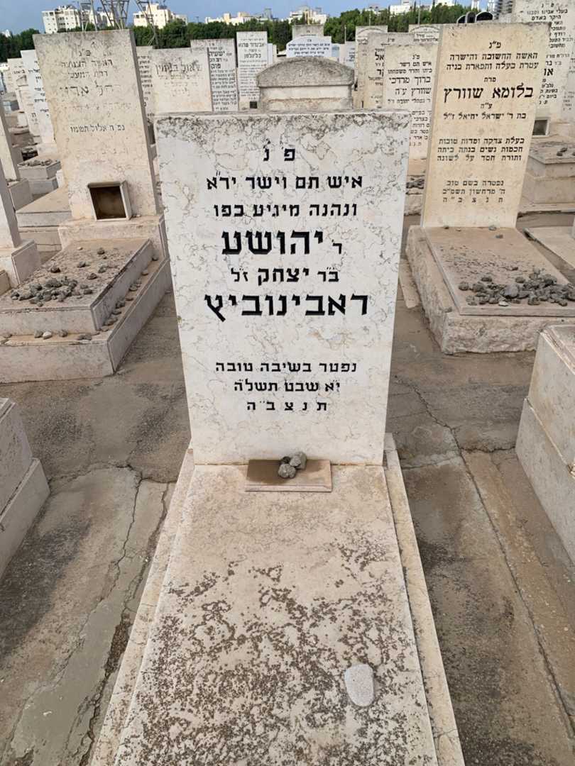 קברו של יהושע ראבינוביץ