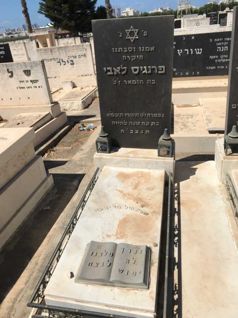 קברו של פרנגיס לאבי. תמונה 2